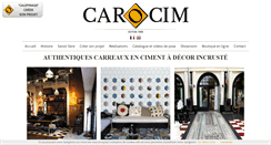 Desktop Screenshot of carocim.com